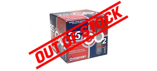 Crosman Powerlet 12 Gram Co2 Cartridges - 25 Box